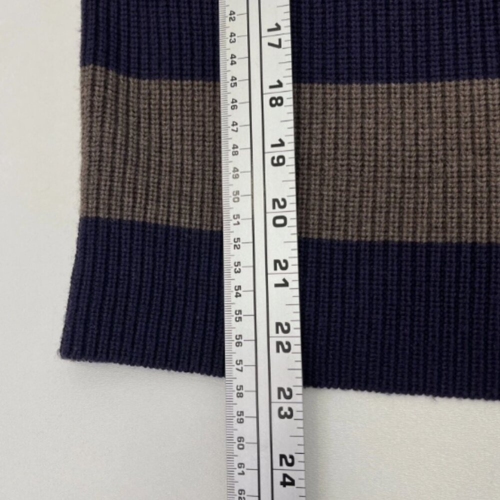 Tory Burch Striped 100% Wool Sweater - Picture 8 of 12